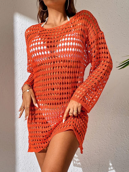 Copricostume Corto In Maglia